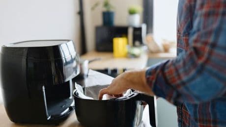 'I cooked air fryer cheat roast dinner which only takes 20 minutes to make'