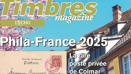Philatélie : Burundi, Surinam… et poste privée de Colmar, dans « Timbres magazine »