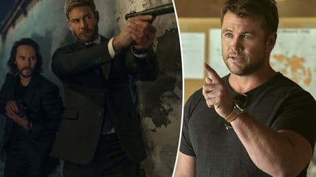 Luke Hemsworth and Tom Hopper gave ‘each other sh-t’ on ‘The Terminal List: Dark Wolf’