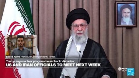 Trump says US and Iranian officials will talk next week as ceasefire holds