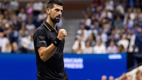 Novak Djokovic fends off Taylor Fritz to end American men’s hopes at US Open