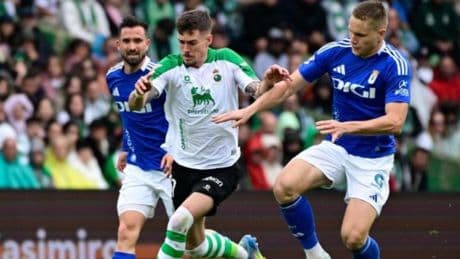 Punto agridulce para Racing y Real Oviedo
