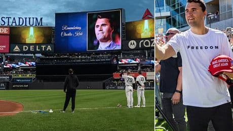 New York Yankees honor Charlie Kirk with minute's silence after he was shot dead in Utah