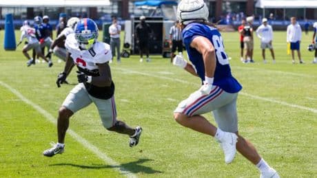 Deonte Banks must meet Giants’ new standard to win starting cornerback battle