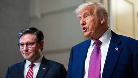 Epstein-Affäre: Republikaner Johnson erhöht Druck auf Trump