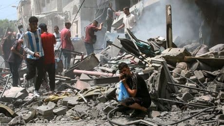 Palestijnen in Gaza-Stad wanhopig: 'Ik ga niet weg, ik zal hier sterven'
