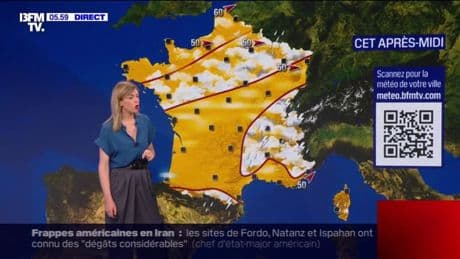 Du soleil attendu ce lundi sur une grande partie de l'Hexagone avec quelques orages prévus dans le centre-est et le long des côtes de la Manche