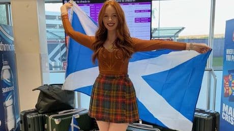 Miss Scotland jets off for 'once-in-a-lifetime' Miss World competition in India