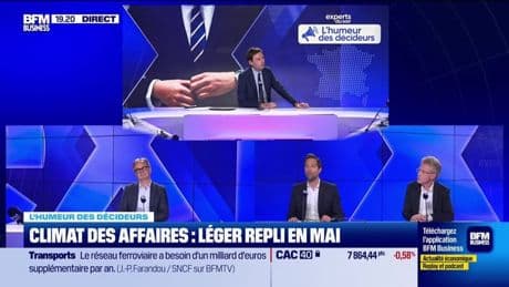 Climat des affaires : léger repli en mai - 22/05