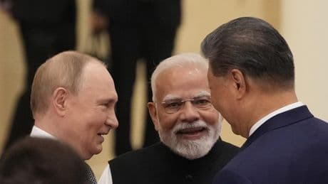 Xi, Putin y Modi coordinan su mejor sonrisa en Tianjin frente a las andanadas de Trump