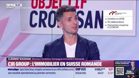 Clément Baudoin (CIR Group) : CIR Group, l'immobilier en Suisse Romande - 25/07