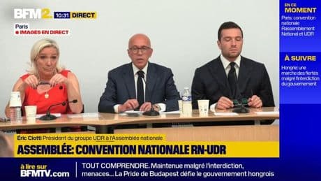 RN-UDR: Éric Ciotti garantit une victoire à l'alliance d'extrême droite