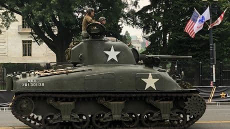 Military parade celebrates Army's 250th with tanks, troops and aircraft gracing nation's capital
