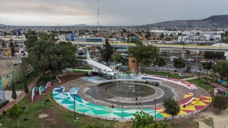 In de betonnen armoe van Mexico-Stad verrijzen Utopia’s als oases van volksverheffing