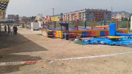 Horror at fun fair as 2-year-old dies by 'electric shock' and three children injured