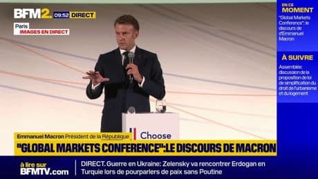 Industrie: "Il nous faut restaurer des règles de jeux communes", déclare Emmanuel Macron