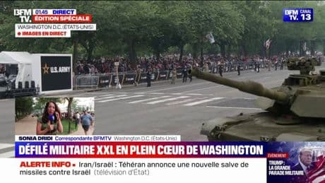"C'est ridicule": des opposants au défilé militaire à Washington sont présents dans la foule