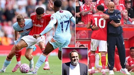 Evangelos Marinakis' best bit of summer business was clear in Nottingham Forest's 3-1 win over Brentford, writes TOM COLLMOSSE