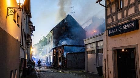 Feuer in Altstadt: Millionenschaden bei Großbrand in Villingen-Schwenningen
