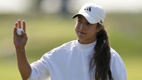 La española Julia López, a un golpe del liderato en el US Open femenino de golf