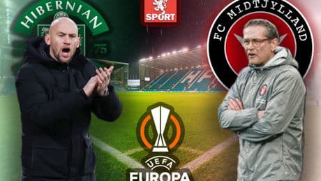 Hibs vs Midtjylland LIVE score and goal updates as David Gray names unchanged team for Europa League return