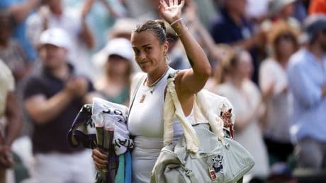 Aryna Sabalenka irked by two moments in her Wimbledon semi-final defeat