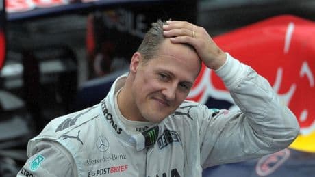 Michael Schumacher viaja de Mallorca a Suiza para conocer a su primera nieta