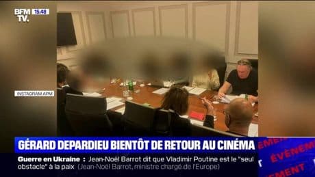 En attente de son jugement, Gérard Depardieu joue dans un film de Fanny Ardant