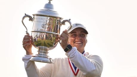 Stark captures her first major championship by winning U.S. Women's Open