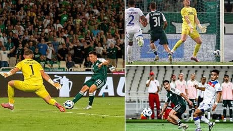 Kamikaze football survives in the heat of Athens... but Martin's men can't keep giving away so many chances