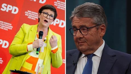 Bei "Caren Miosga": Ex-SPD-Chef Gabriel fällt hartes Esken-Urteil – dann lacht der Saal