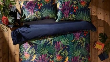 Dunelm shoppers can't get enough of tropical bedding with near-perfect rating