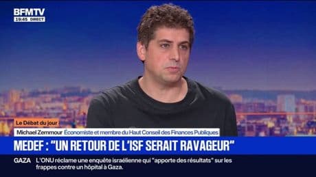 Crise économique: "L'ISF était un petit impôt mais sa suppression n'a pas déclenché de vague d'investissement", déclare l'économiste Michaël Zemmour