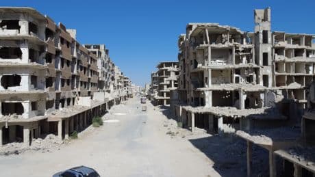 Syrie: symbole de la révolution, Daraya se reconstruit six mois après la chute du régime Assad