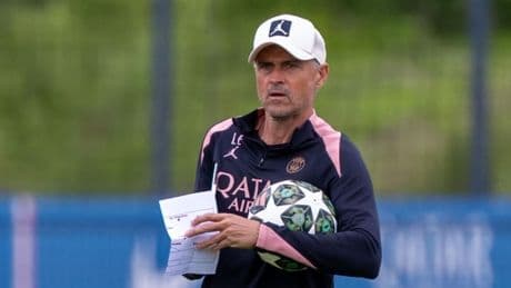 <p>Luis Enrique: &quot;Vi dico come sar&agrave; Psg-Inter. Loro squadra vera, Inzaghi...&quot;</p>