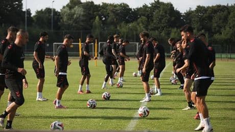 Samsunspor, Hollanda'da kampında taktik çalıştı