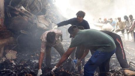Flugzeugabsturz in Indien sorgt weltweit für Reaktionen