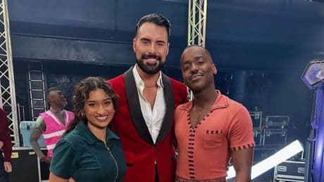 Eurovision's Rylan shares epic behind-the-scenes glimpse from special Doctor Who episode
