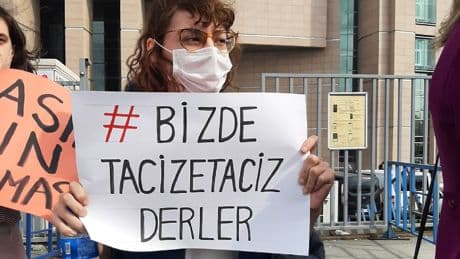 Markette bir kadını taciz eden A.Z gözaltına alındı