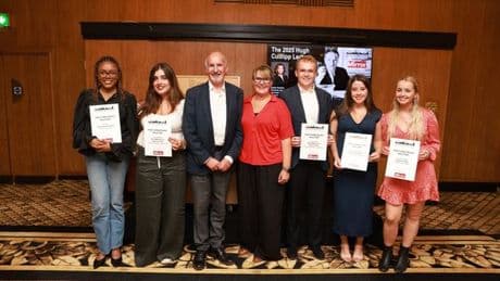 Hugh Cudlipp Lecture: 'Life-saving' project scoops top student award
