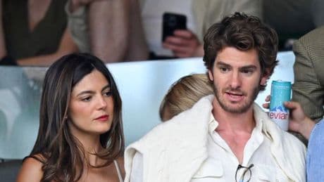 Andrew Garfield and new girlfriend are the picture-perfect couple at Wimbledon