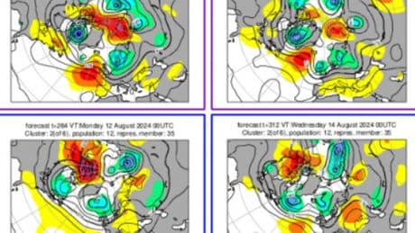 Previsioni meteo, temporali e grandine nel weekend da Nord a Sud. Poi torna il caldo (anche a Ferragosto)