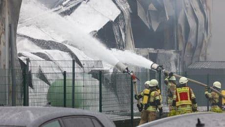 Feuer: Vermutlich Millionenschaden bei Brand in Goch