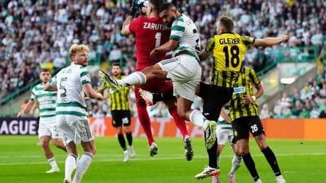 Celtic hopes for Champions League reprieve dashed as Kairat yellow card confusion cleared up