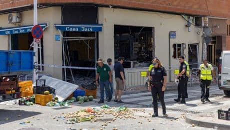 Mueren dos de los heridos en la explosión de un bar de San Pedro de Pinatar en Murcia