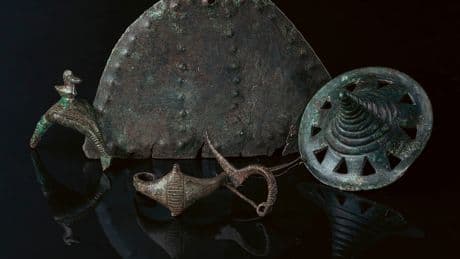 Metal objects unearthed near volcano reveal secrets of 3,400-year-old European people