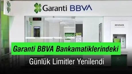 Garanti BBVA müşterilerinin dikkatine! Bankamatikten günlük para çekme limiti yükseltildi: İşte yeni rakamlar