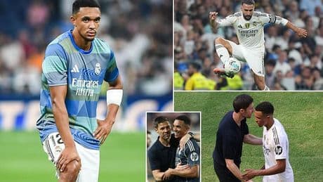 Trouble for Trent: Ex-Liverpool star Alexander-Arnold could now be STUCK on the bench as Xabi Alonso fires a warning - and his replacement is bullish about his position