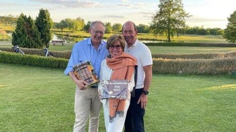 Brandenburg-Werbung auf dem Fairway