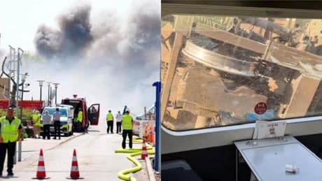 Danimarca, treno deraglia dopo lo scontro con un’autocisterna: un morto e diversi feriti